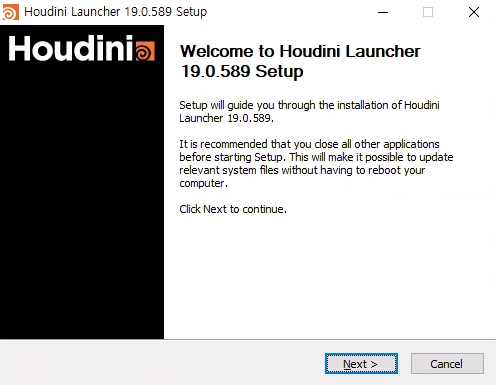 Houdini 다운로드